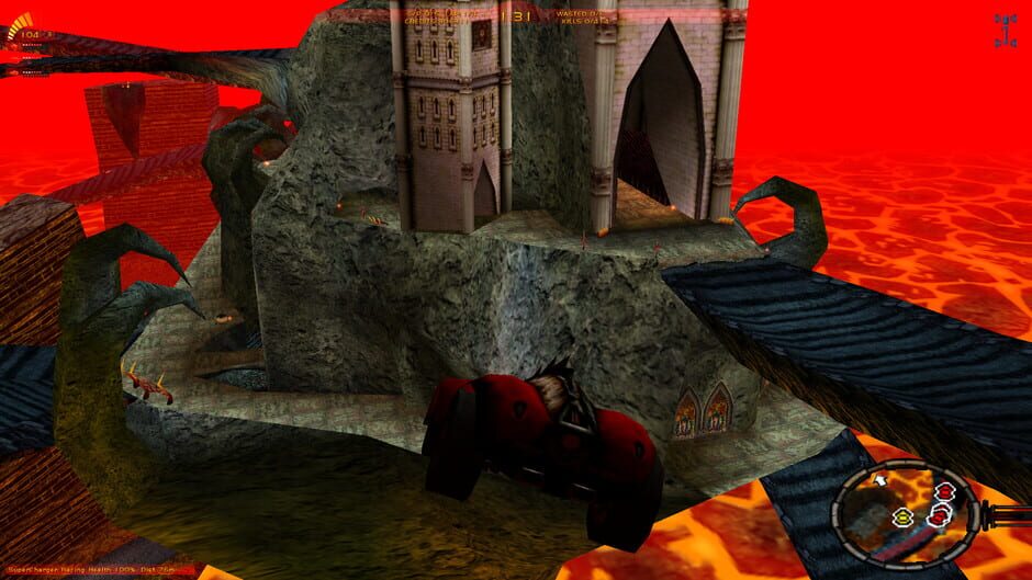 Screenshot from Carmageddon TDR 2000