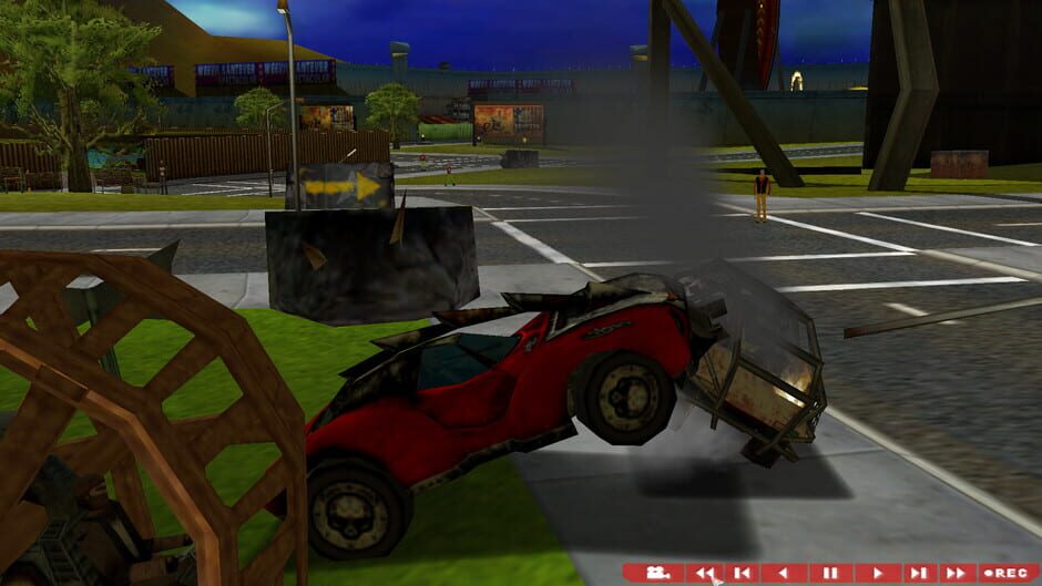 Screenshot from Carmageddon TDR 2000