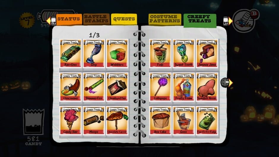 Screenshot from Costume Quest