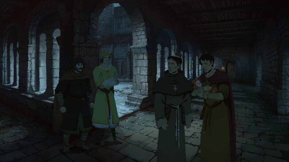 Screenshot from Ken Follett's The Pillars of the Earth