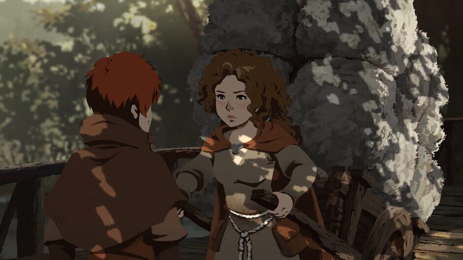 Screenshot from Ken Follett's The Pillars of the Earth