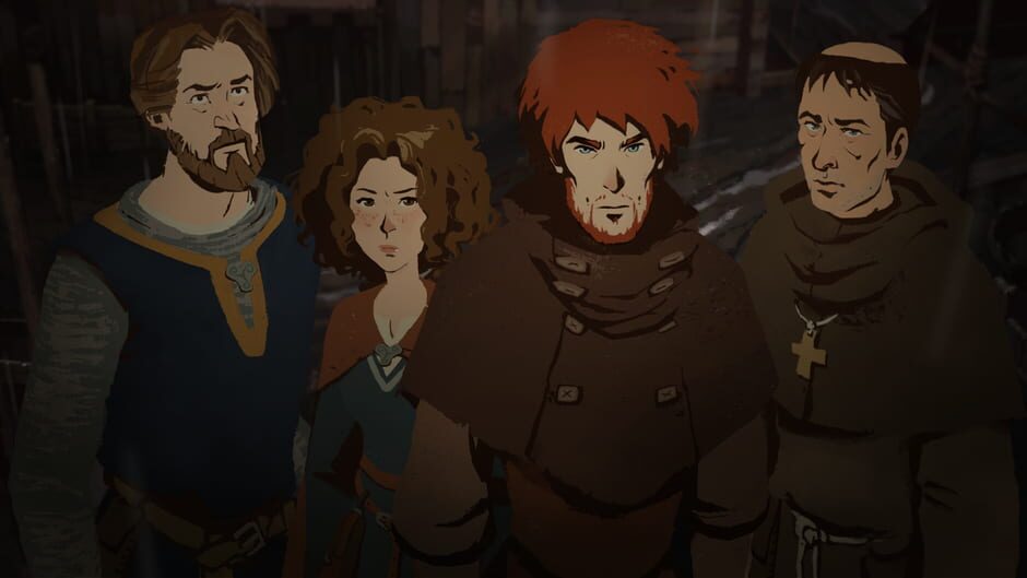 Screenshot from Ken Follett's The Pillars of the Earth