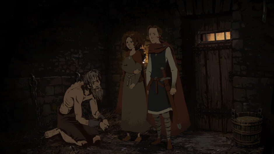 Screenshot from Ken Follett's The Pillars of the Earth