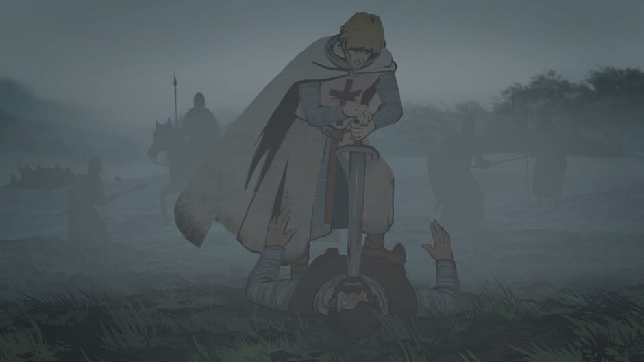 Screenshot from Ken Follett's The Pillars of the Earth