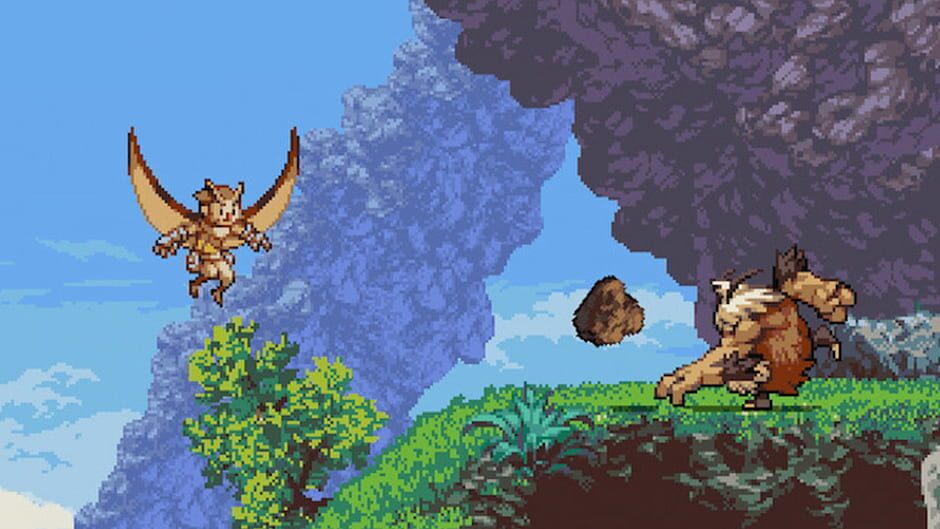 Screenshot from Owlboy