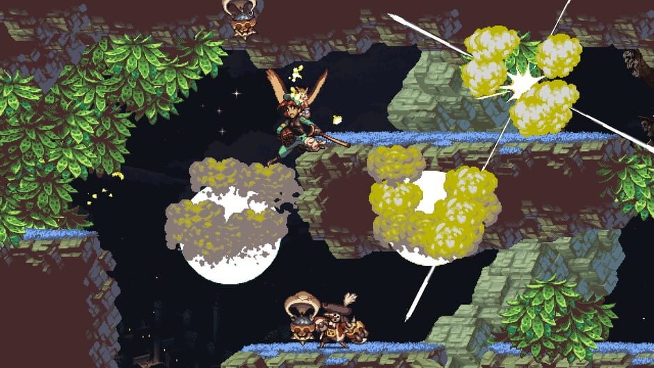 Screenshot from Owlboy