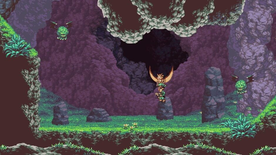 Screenshot from Owlboy