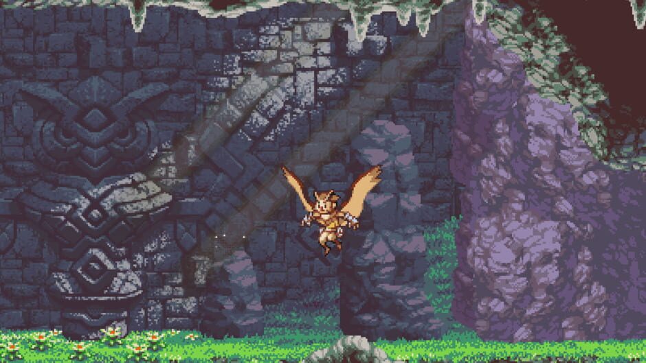 Screenshot from Owlboy