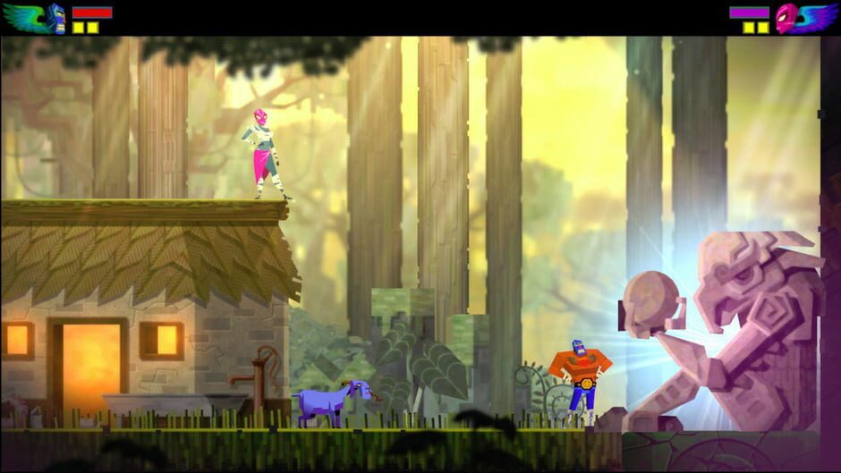 Screenshot from Guacamelee! Super Turbo Championship Edition