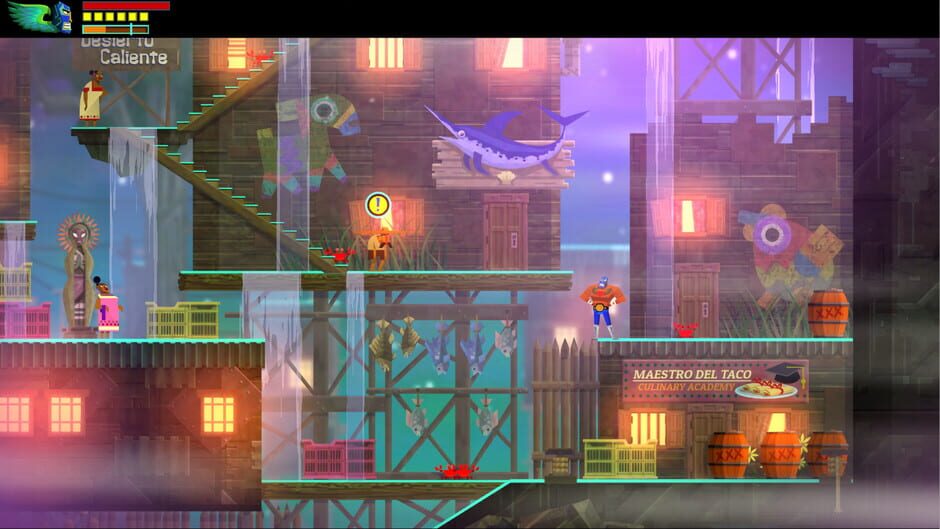 Screenshot from Guacamelee! Super Turbo Championship Edition