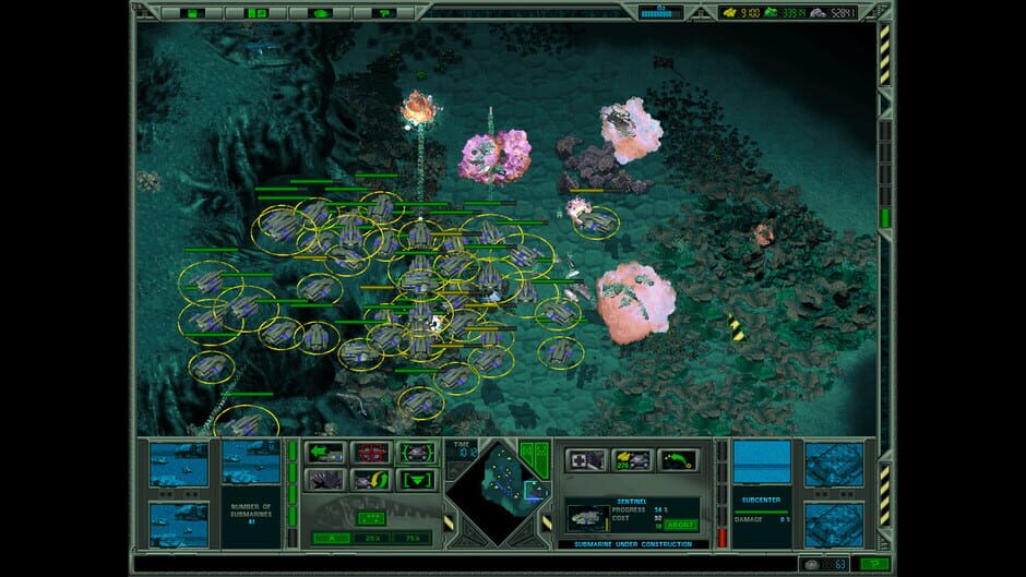 Screenshot from Submarine Titans