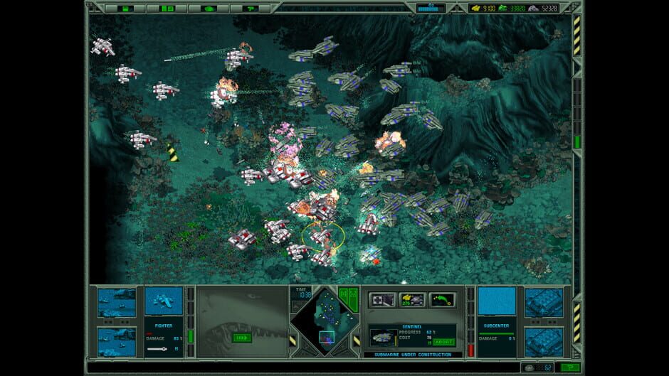 Screenshot from Submarine Titans