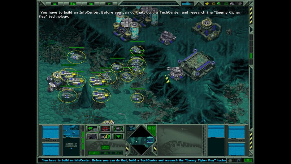 Screenshot from Submarine Titans