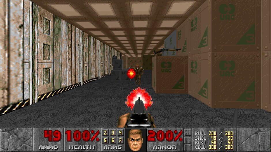 Screenshot from Doom + Doom II