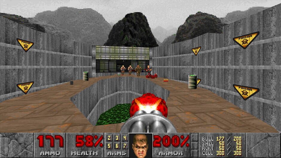 Screenshot from Doom + Doom II
