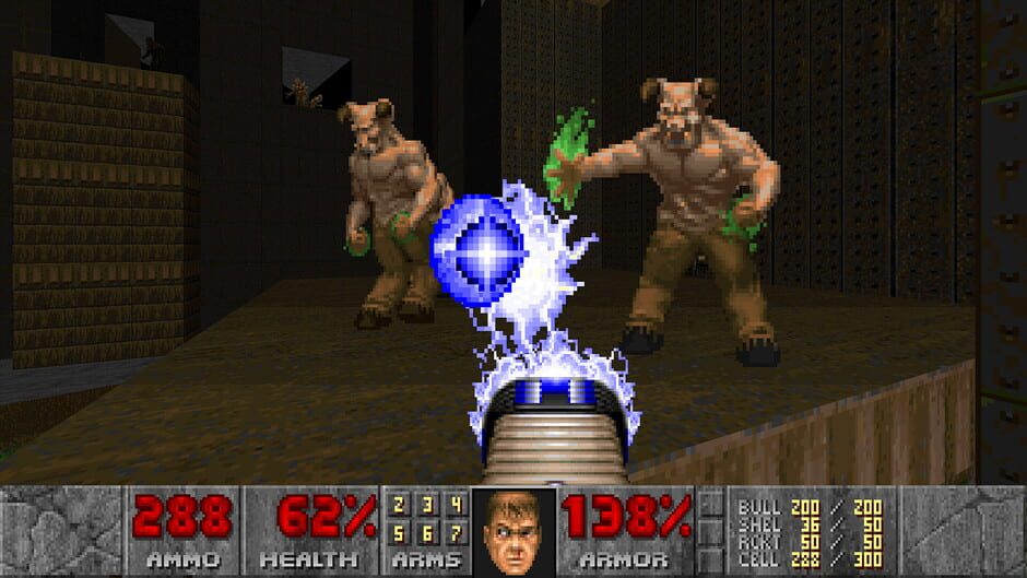 Screenshot from Doom + Doom II
