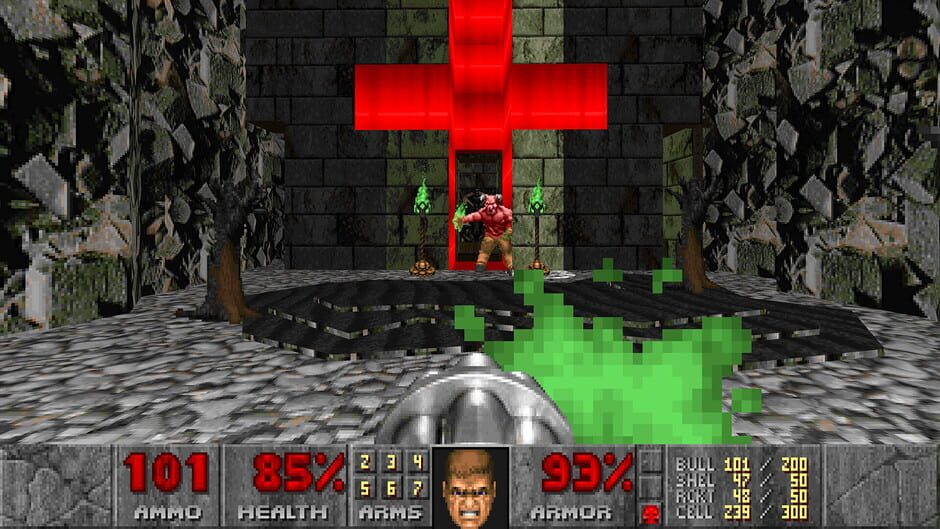 Screenshot from Doom + Doom II