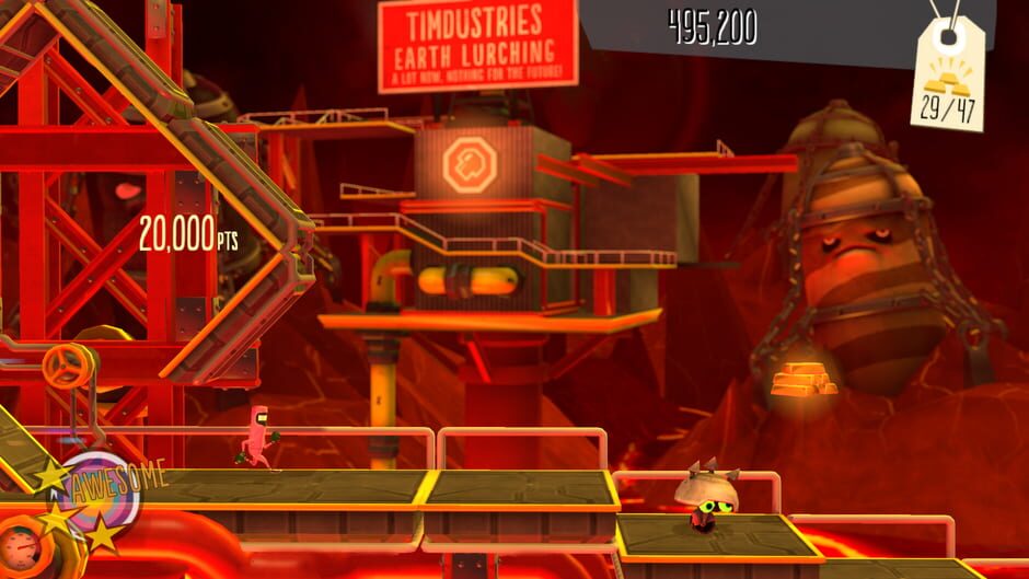 Screenshot from Bit.Trip Presents... Runner2: Future Legend of Rhythm Alien