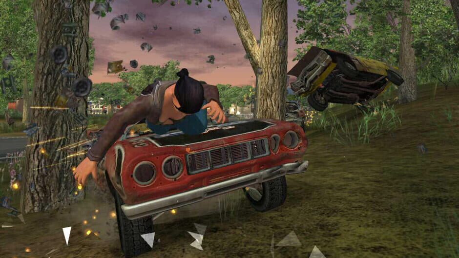 Screenshot from FlatOut