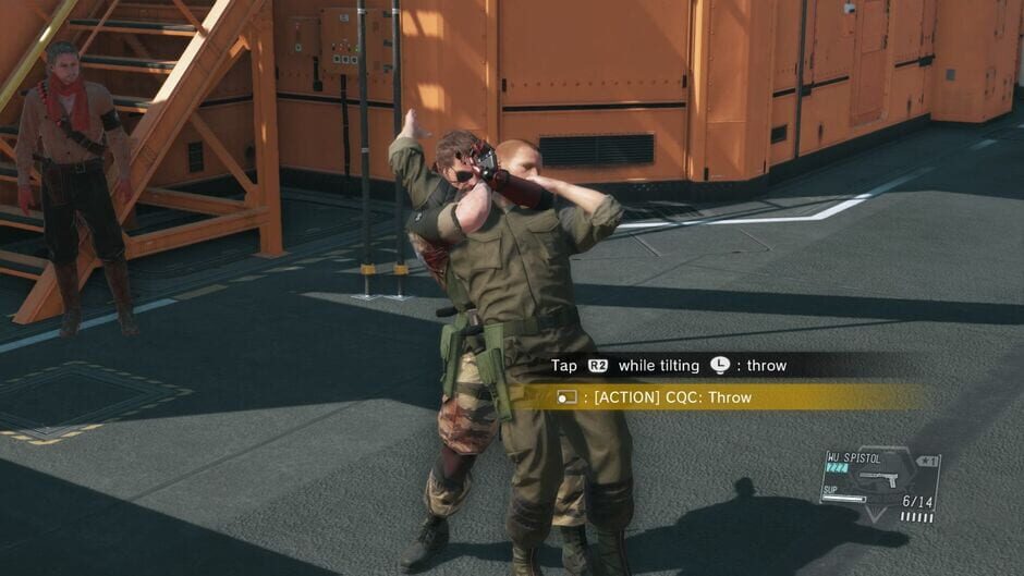 Screenshot from Metal Gear Solid V: The Phantom Pain