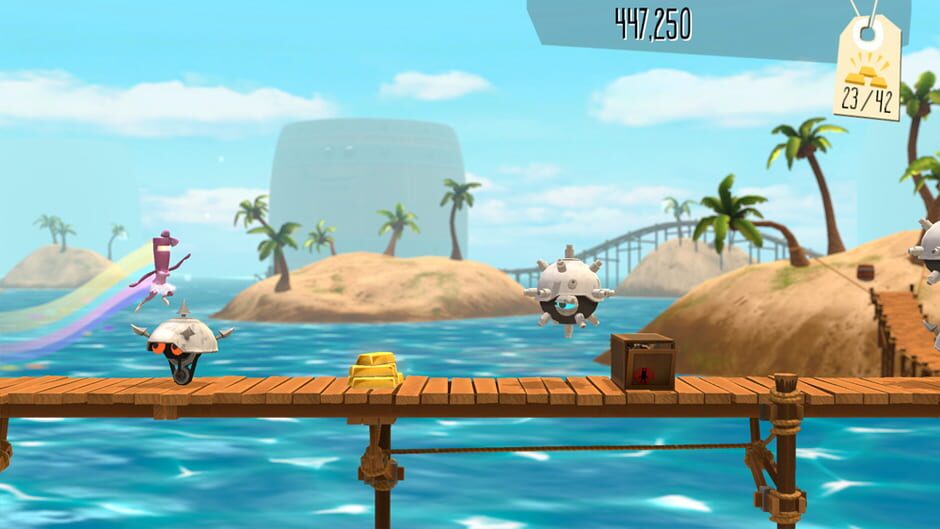 Screenshot from Bit.Trip Presents... Runner2: Future Legend of Rhythm Alien