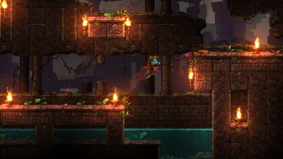 Screenshot from SteamWorld Dig 2