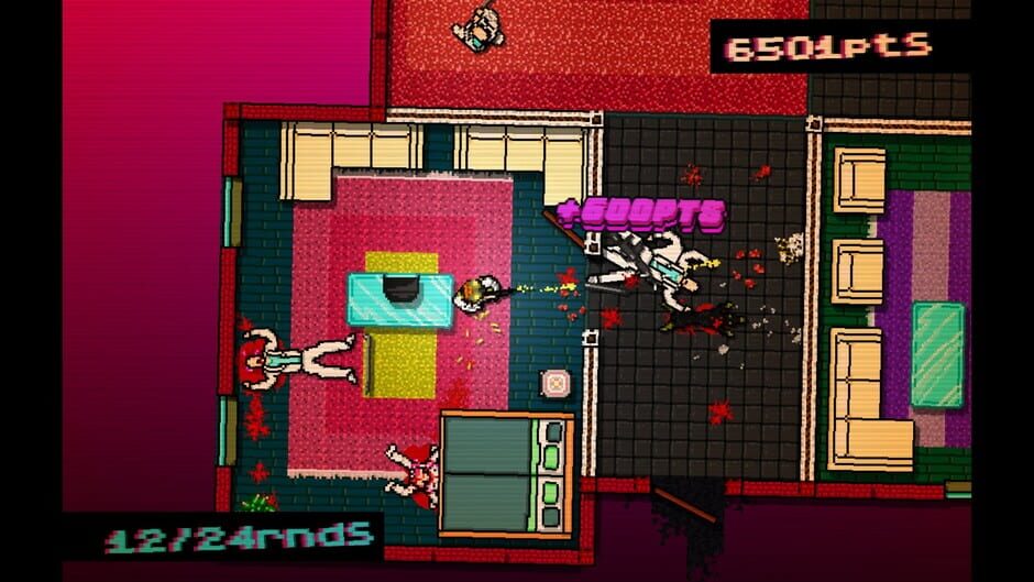 Screenshot from Hotline Miami