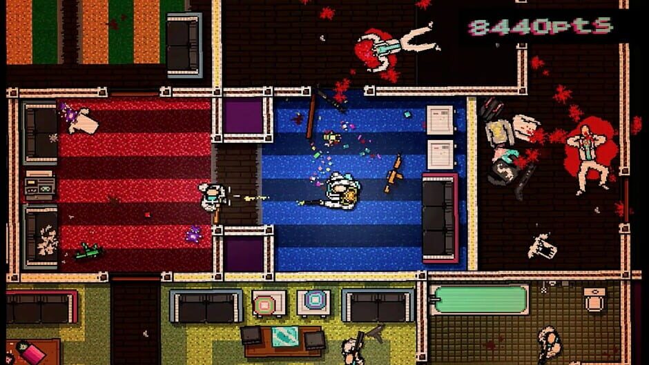 Screenshot from Hotline Miami