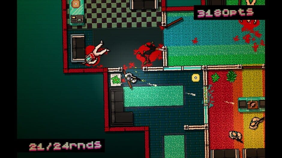 Screenshot from Hotline Miami