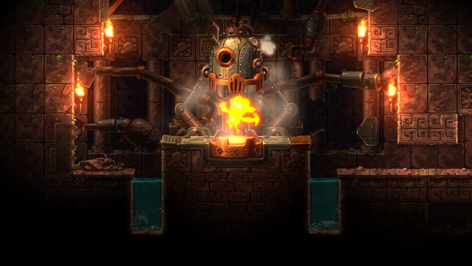 Screenshot from SteamWorld Dig 2