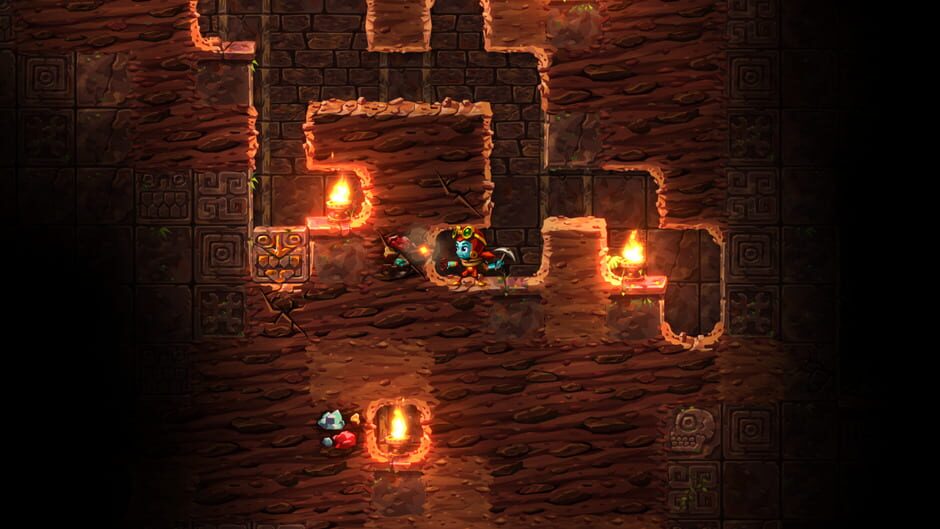 Screenshot from SteamWorld Dig 2