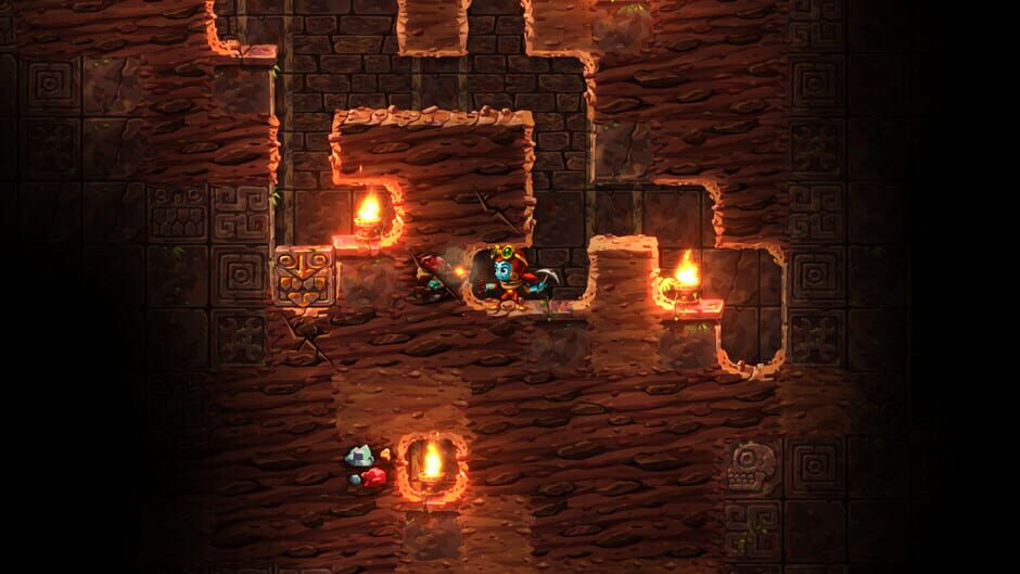 Screenshot from SteamWorld Dig 2