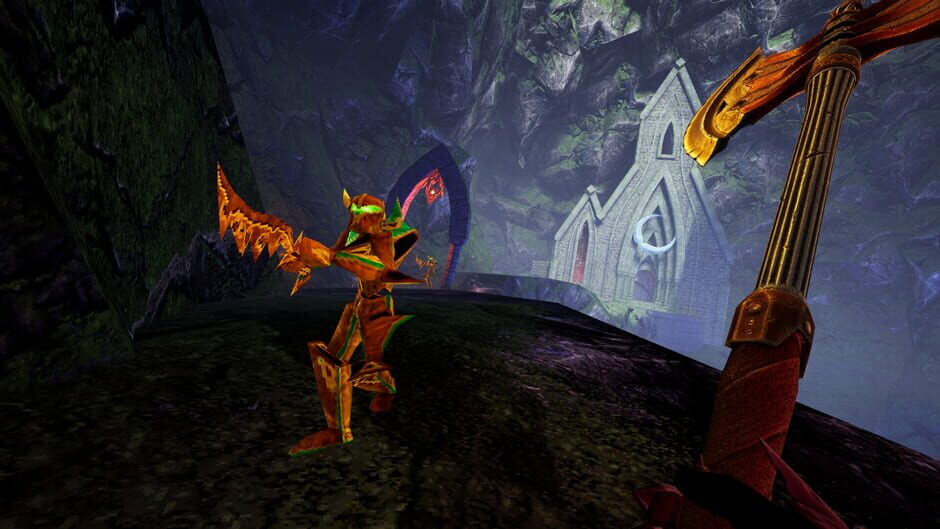 Screenshot from Amid Evil VR