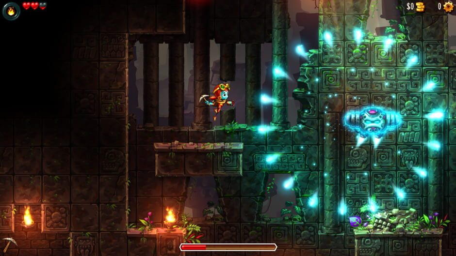 Screenshot from SteamWorld Dig 2