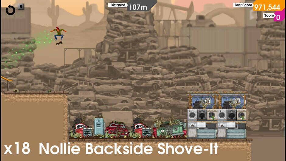 Screenshot from OlliOlli