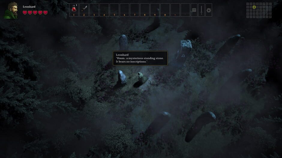 Screenshot from Druidstone: The Secret of the Menhir Forest