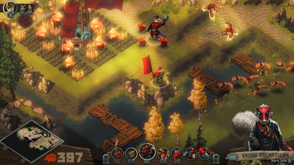 Screenshot from Tooth and Tail