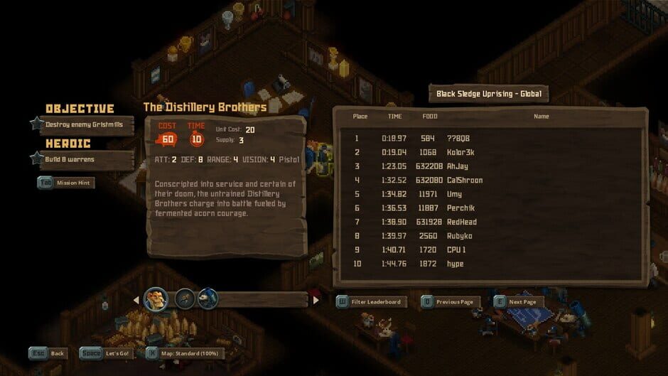 Screenshot from Tooth and Tail