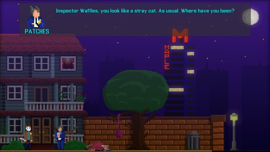 Screenshot from Inspector Waffles
